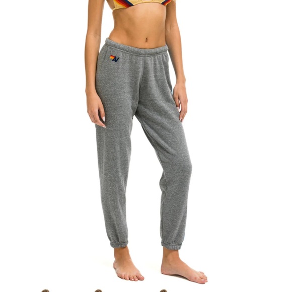 Aviator Nation sweatpants blue stripes - Picture 2 of 2